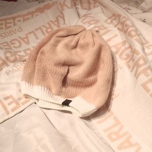 New Karl Lagerfeld scarf and hat